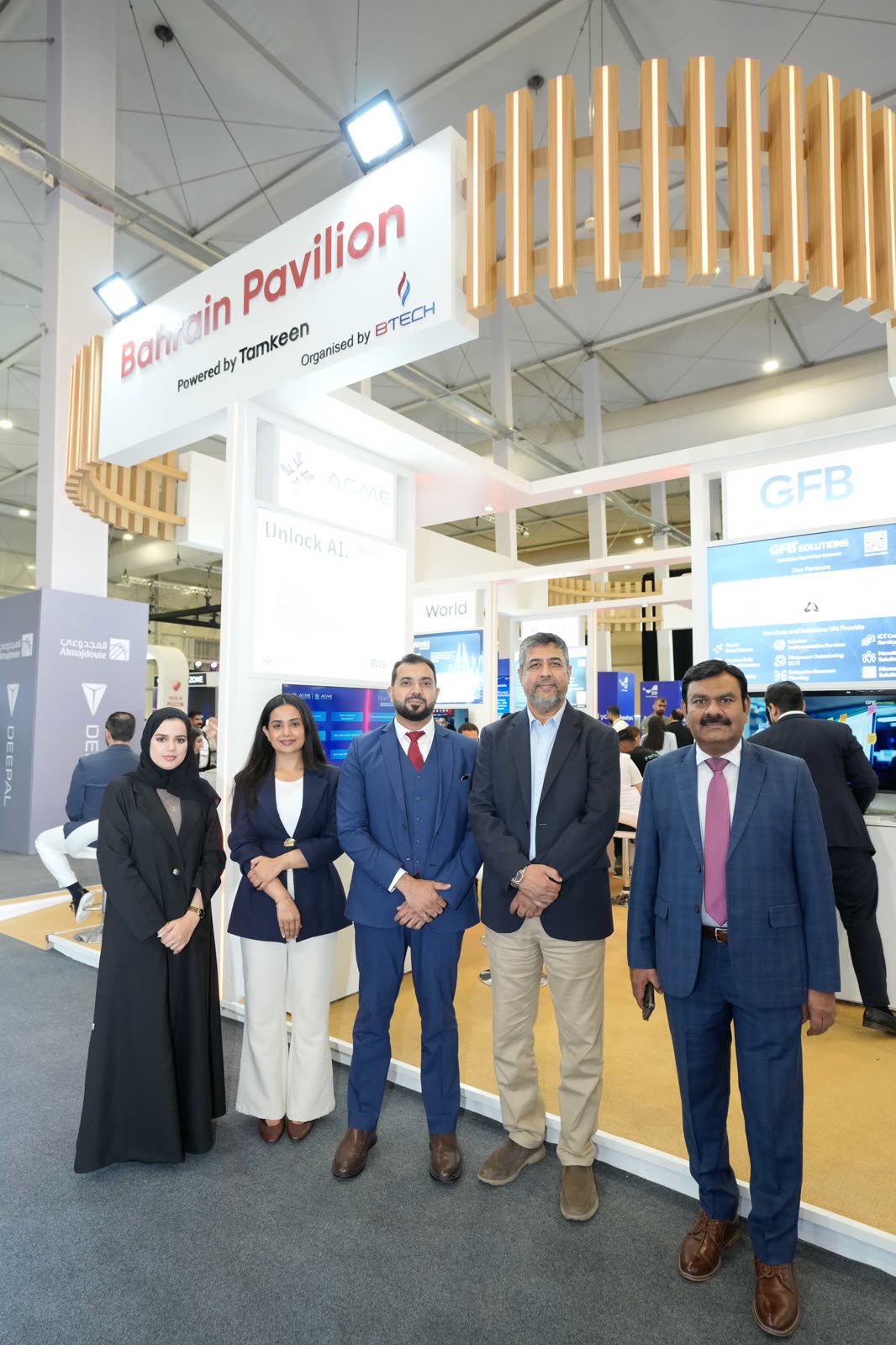 ACME team representing Bahrain at LEAP 2026